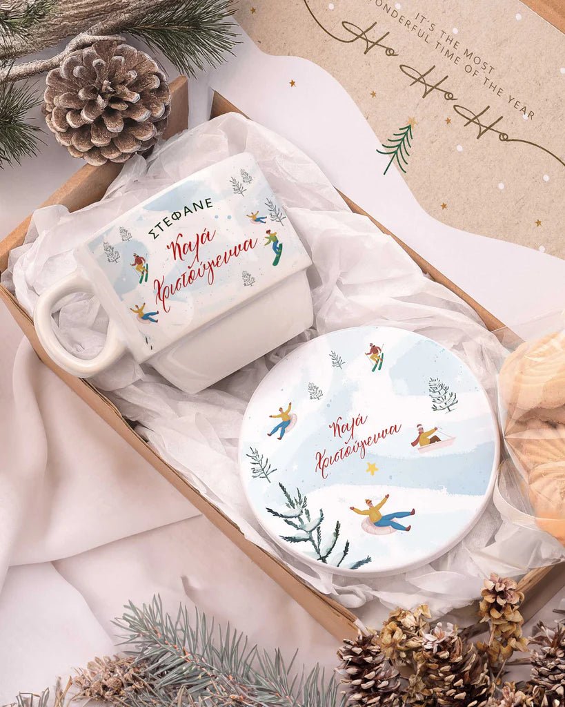 Snowboard - Coffee Mug & Coaster Set - GOTShirts