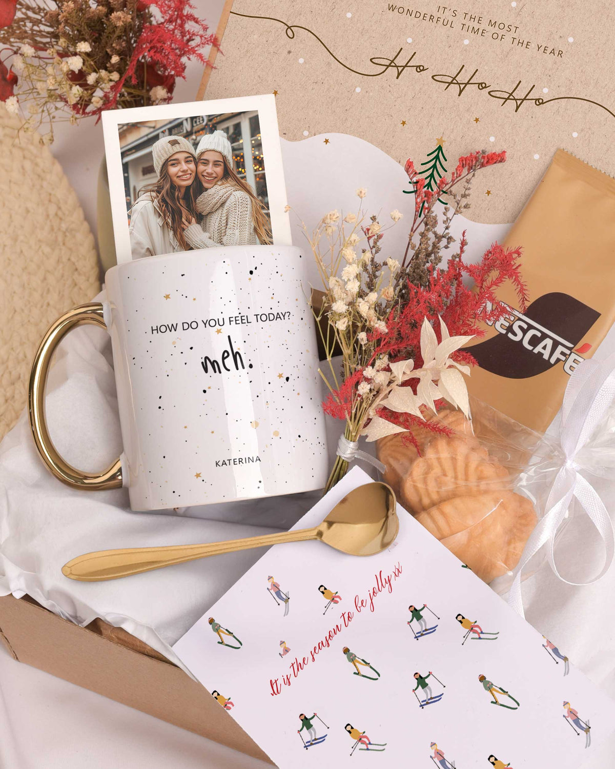 Meh. - Secret Santa Gold Gift Box - GOTShirts