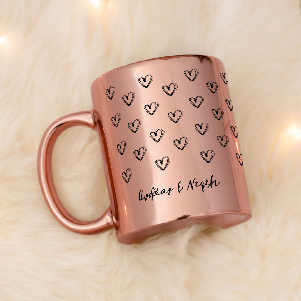 Hearts - Mirror Mug - GOTShirts