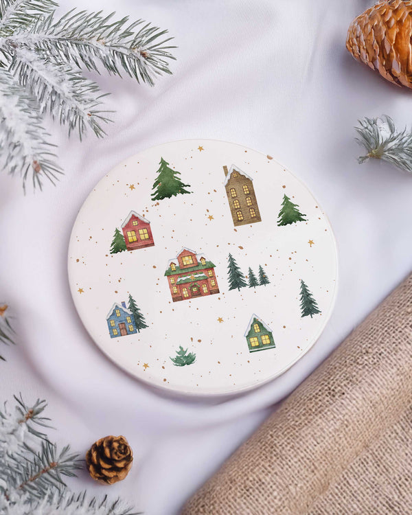 Christmas Pettern - Ceramic Mug 11oz & Coaster Gift Box - GOTShirts