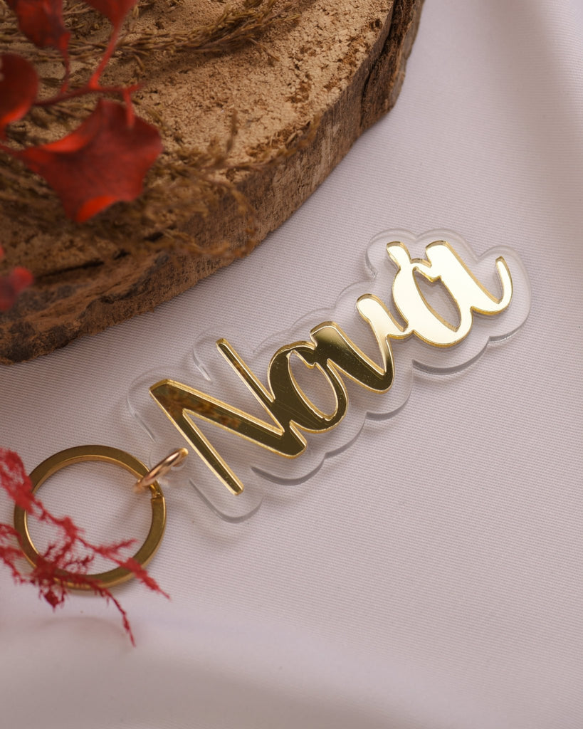 "Νονά" Plexiglass Keyring - GOTShirts