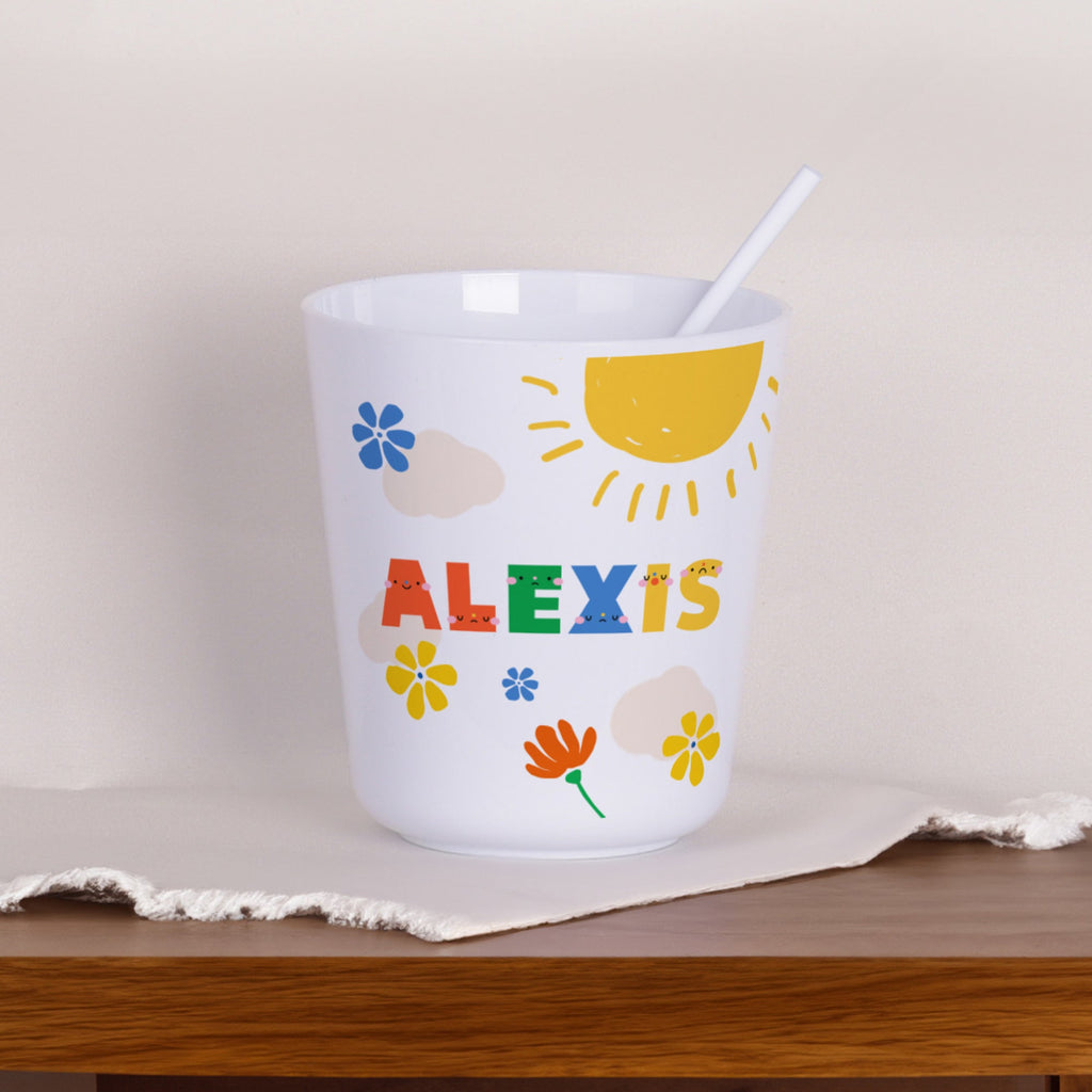 Personalized Polymer Cup - Colorful Letters - GOTShirts