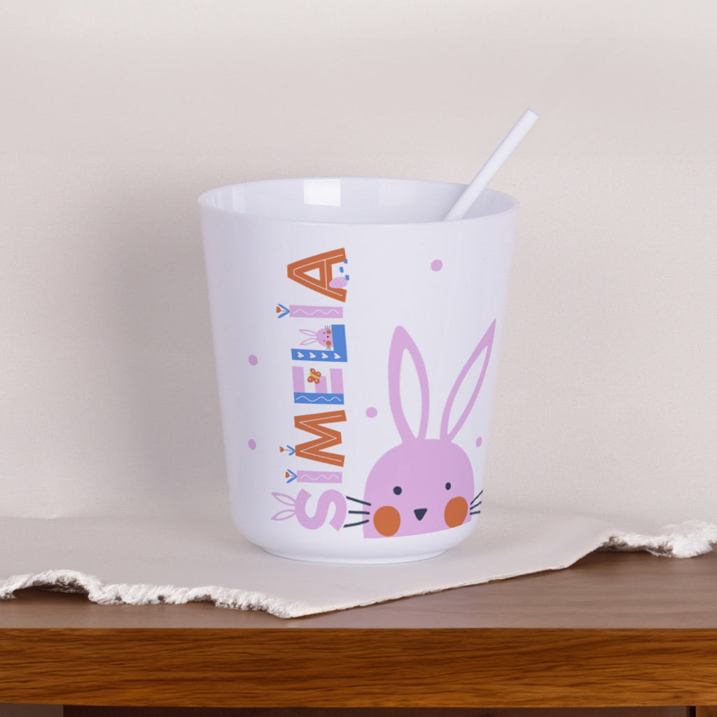 Plastic Kids Mug - Easter Letters - GOTShirts