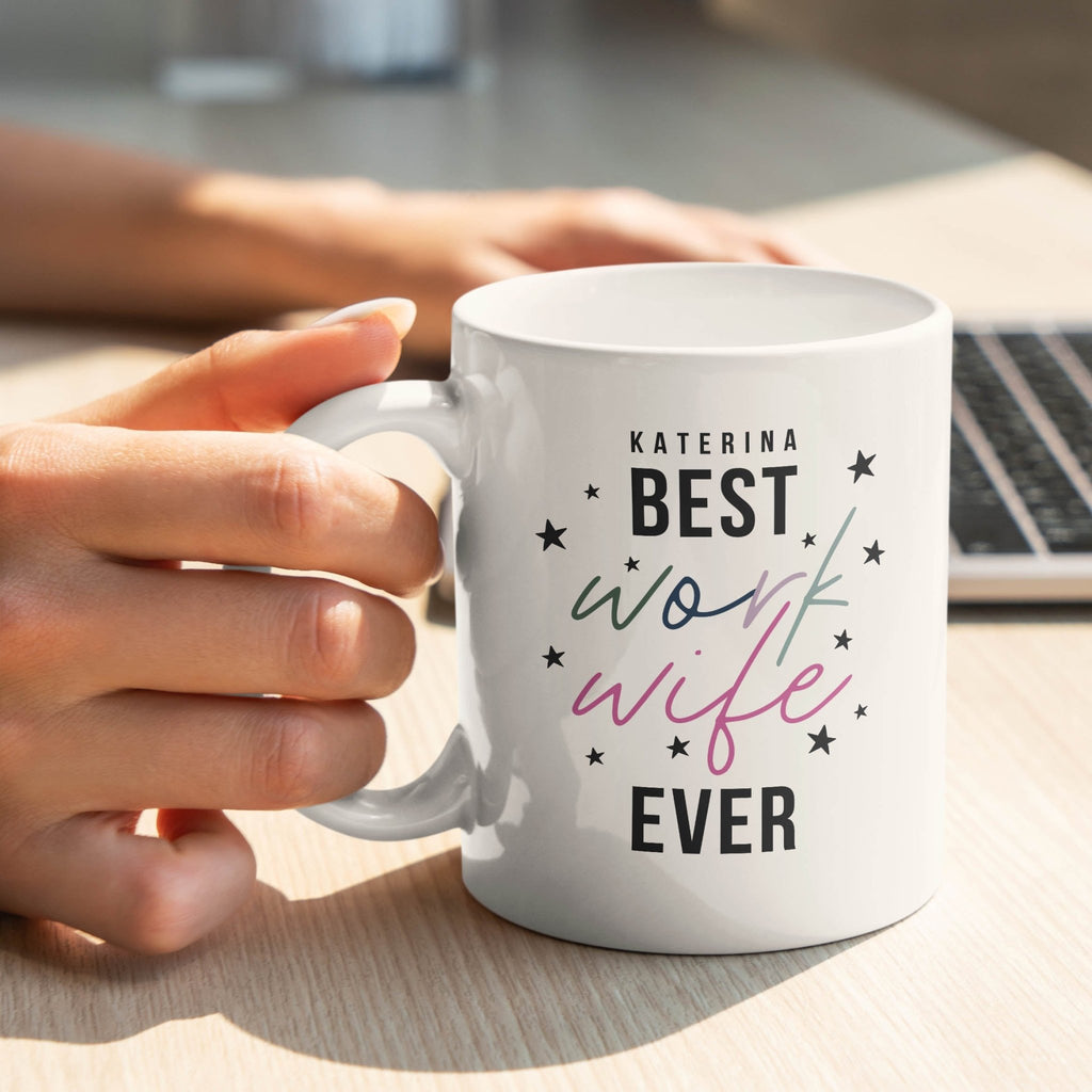Best Work Wife Ever - Ceramic Mug 330ml - GOTShirts