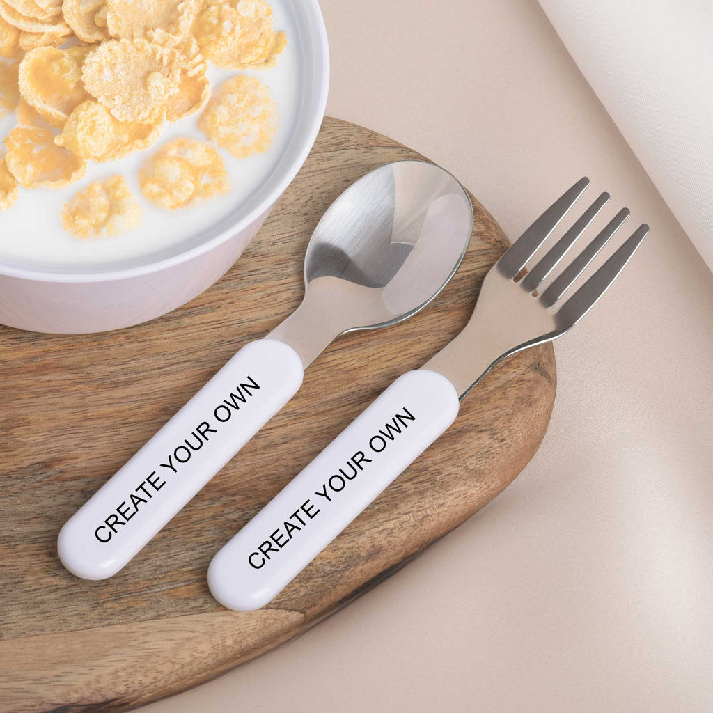 Kids Spoon/Fork Set - Create Your Own - GOTShirts