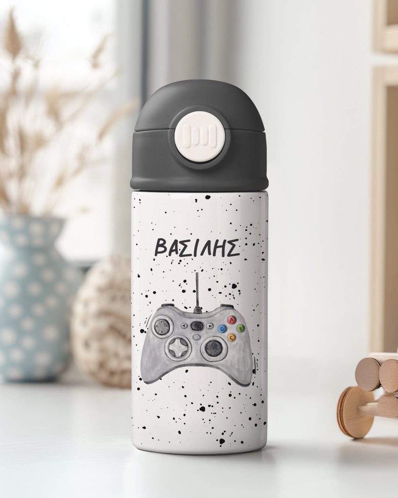 Gaming - Double Wall Colored Water Bottle - GOTShirts