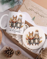 Our First Christmas - Ceramic Mug 11oz & Coaster Gift Box - GOTShirts