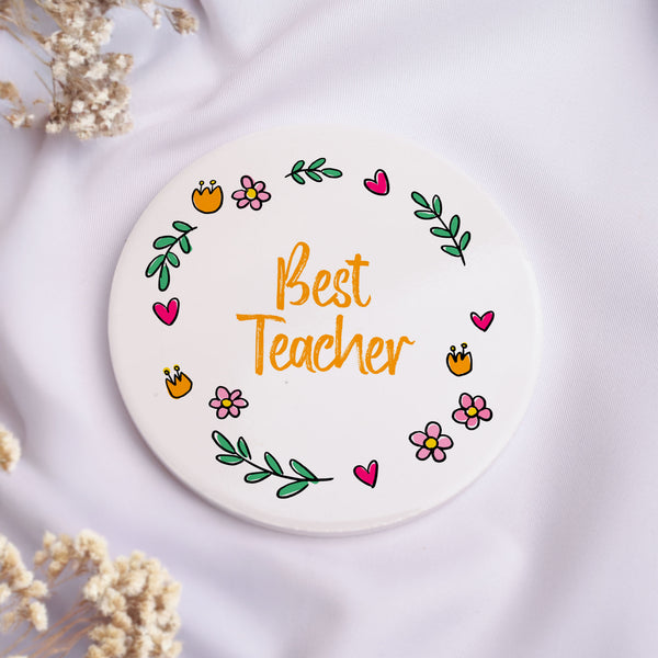 Best Teacher BOY - Ceramic Mug 11oz & Coaster Gift Box - GOTShirts