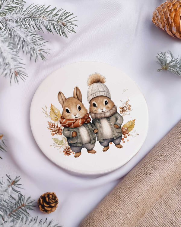 Our First Christmas - Ceramic Mug 11oz & Coaster Gift Box - GOTShirts