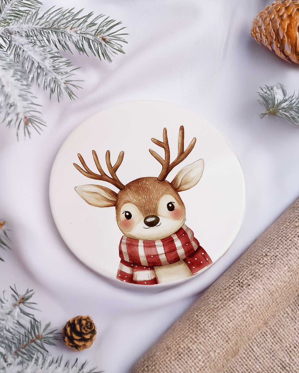 Dear Godmother Merry Christmas - Ceramic Mug 11oz & Coaster Gift Box - GOTShirts