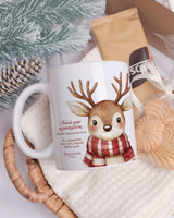Dear Godmother Merry Christmas - Ceramic Mug 11oz & Coaster Gift Box - GOTShirts