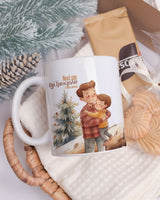 Godfather And Boy - Ceramic Mug 11oz & Coaster Gift Box - GOTShirts