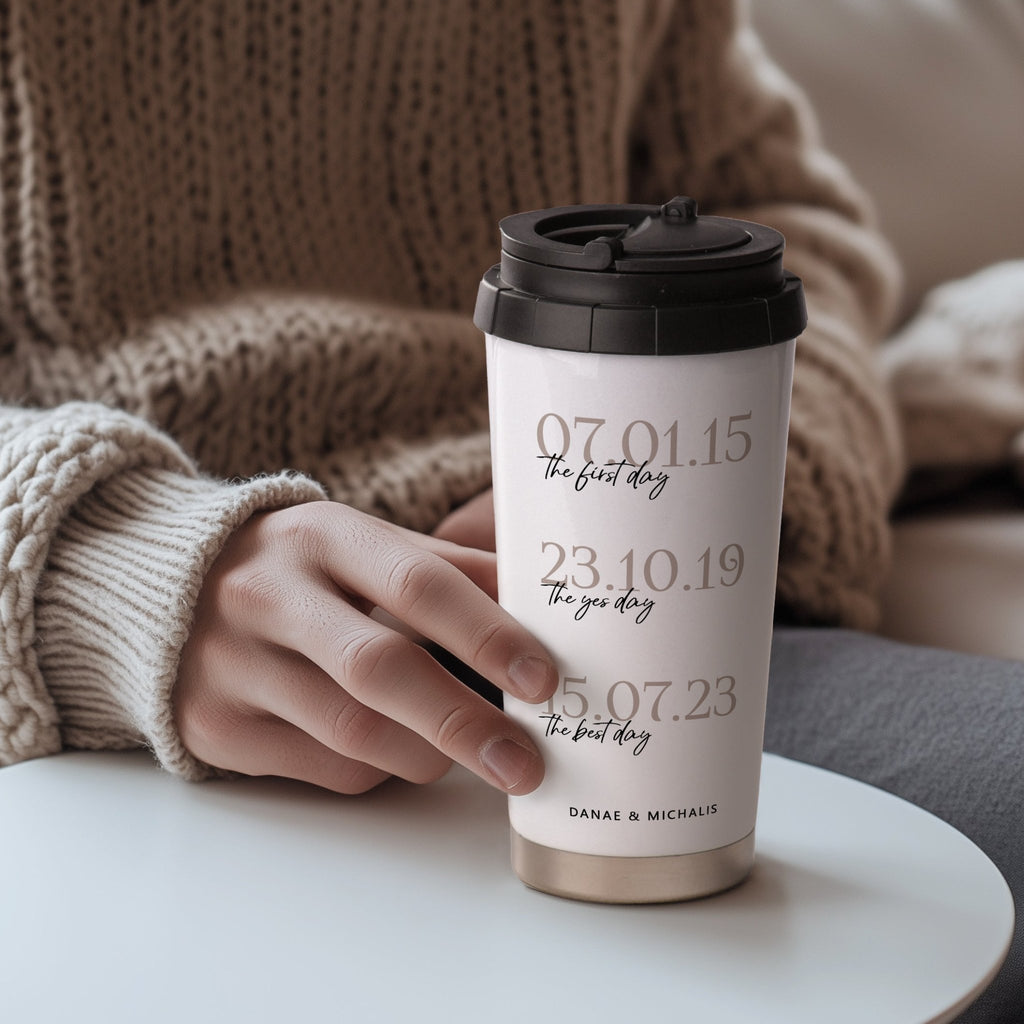 Our Days - Stainless Steel Travel Mug - GOTShirts