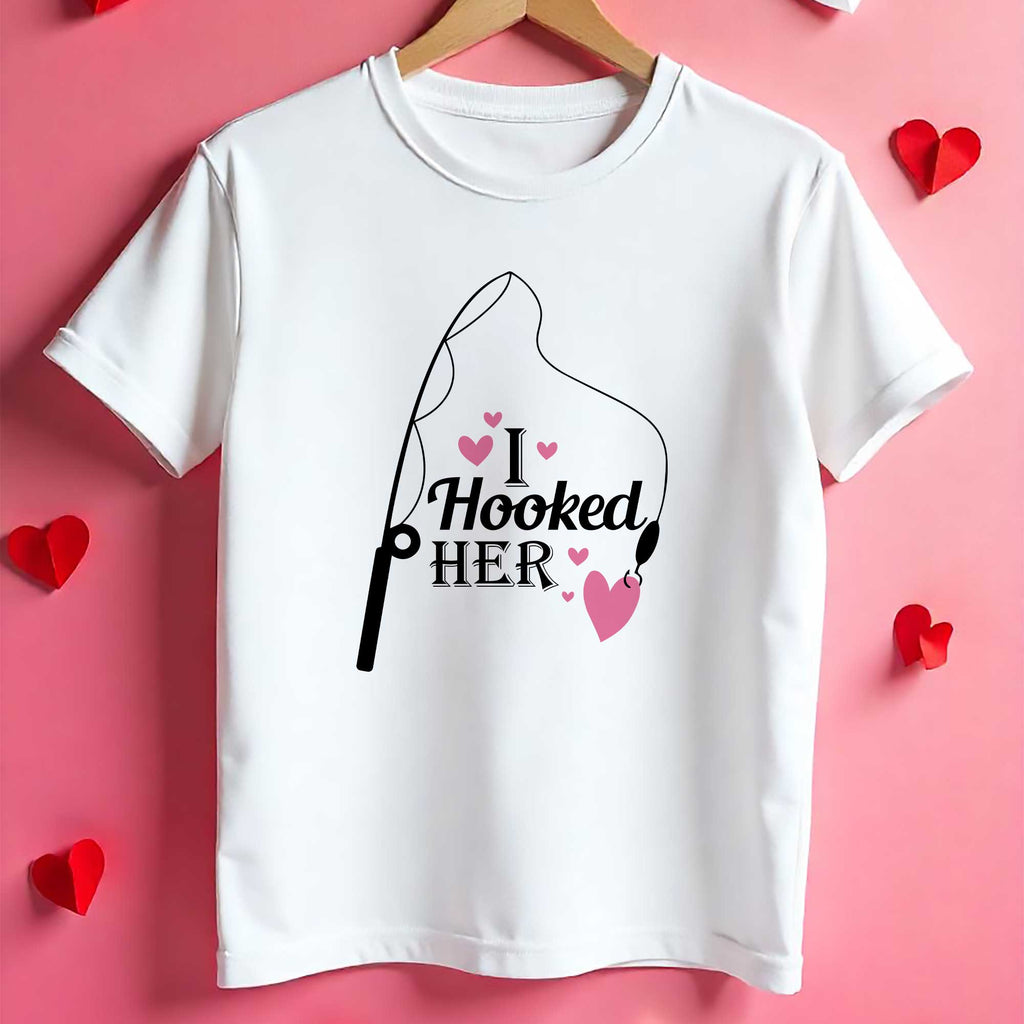 I Hooked Her - T-Shirt - GOTShirts