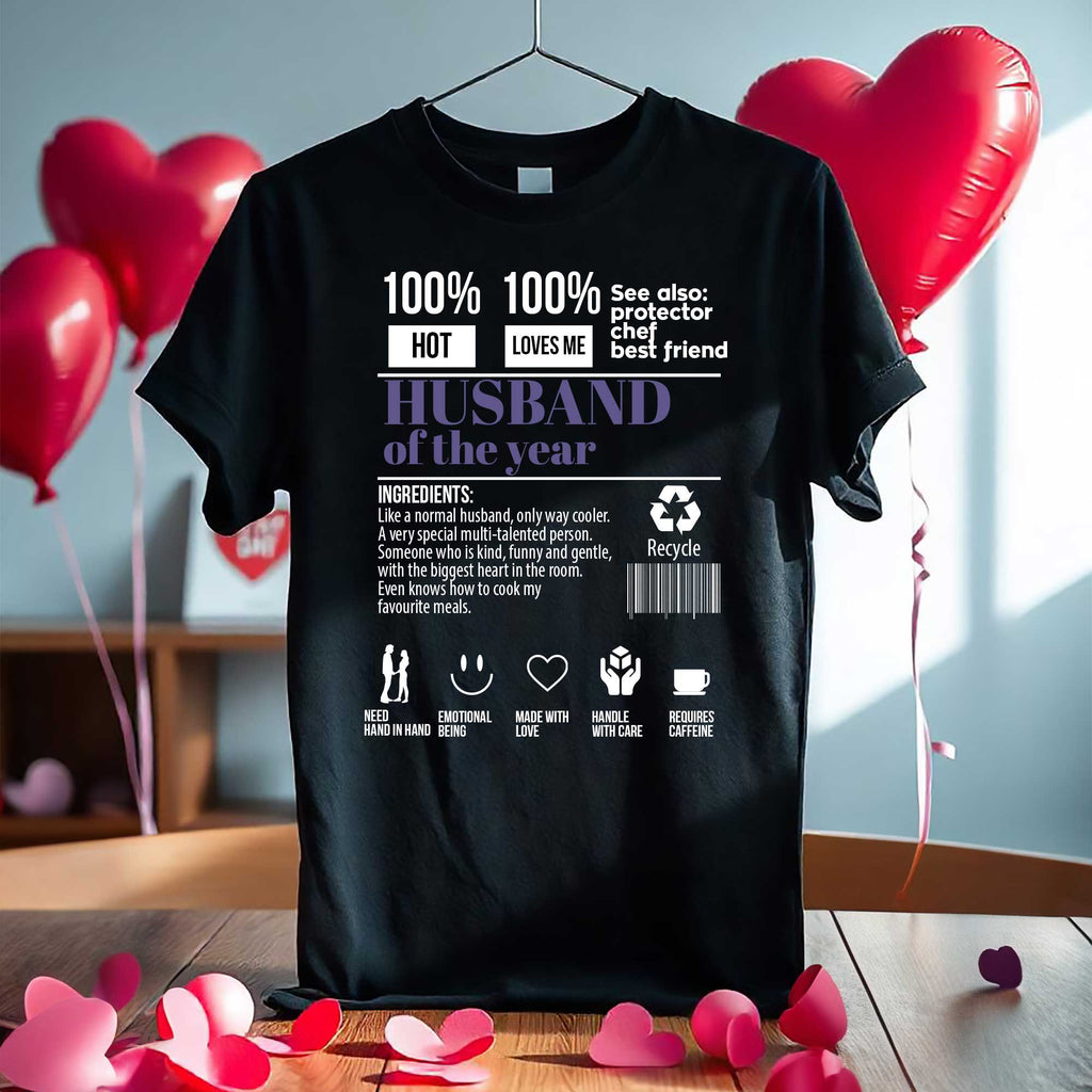 Husband Of The Year - T-Shirt - GOTShirts
