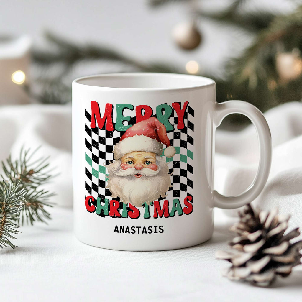 Retro Santa - Ceramic Mug 330ml - GOTShirts