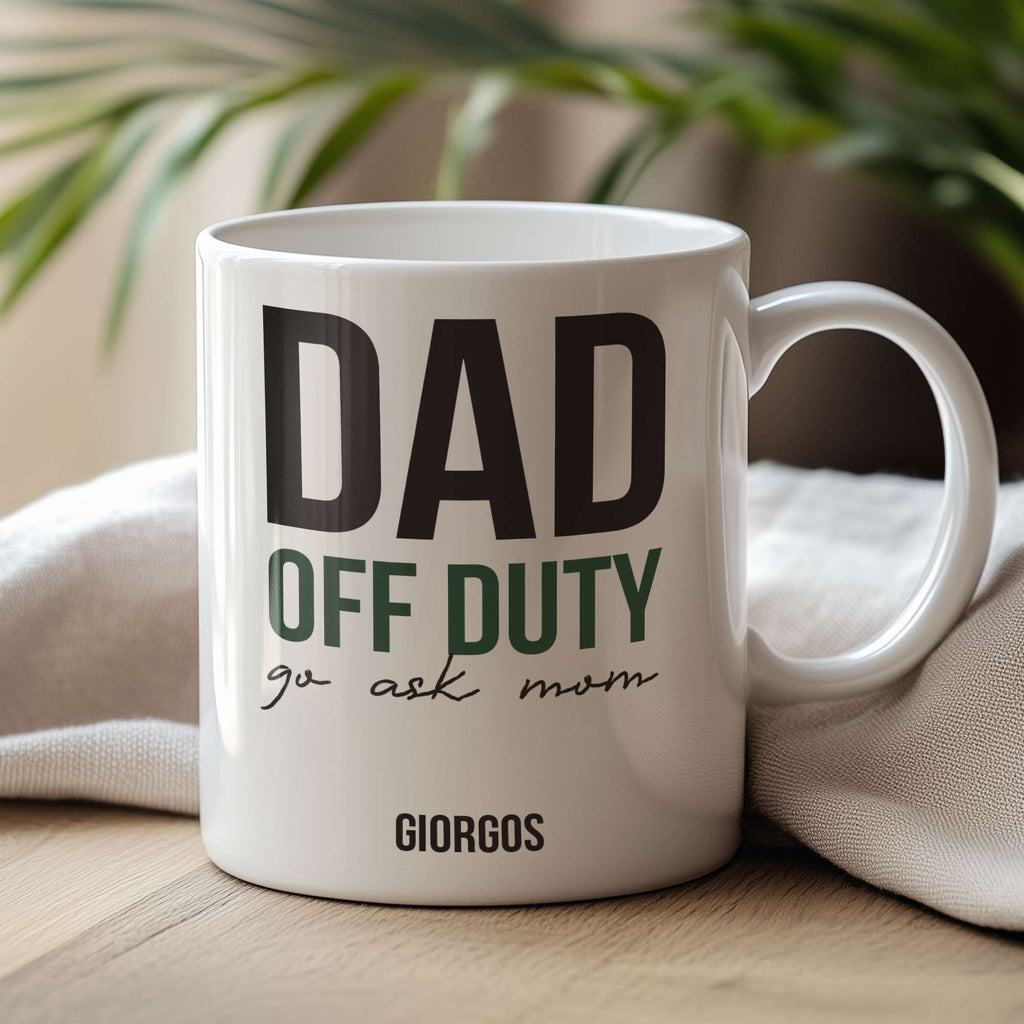 Dad Off Duty - Ceramic Mug 330ml - GOTShirts