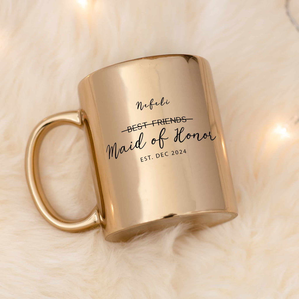 Maid Of Honor - Mirror Mug - GOTShirts