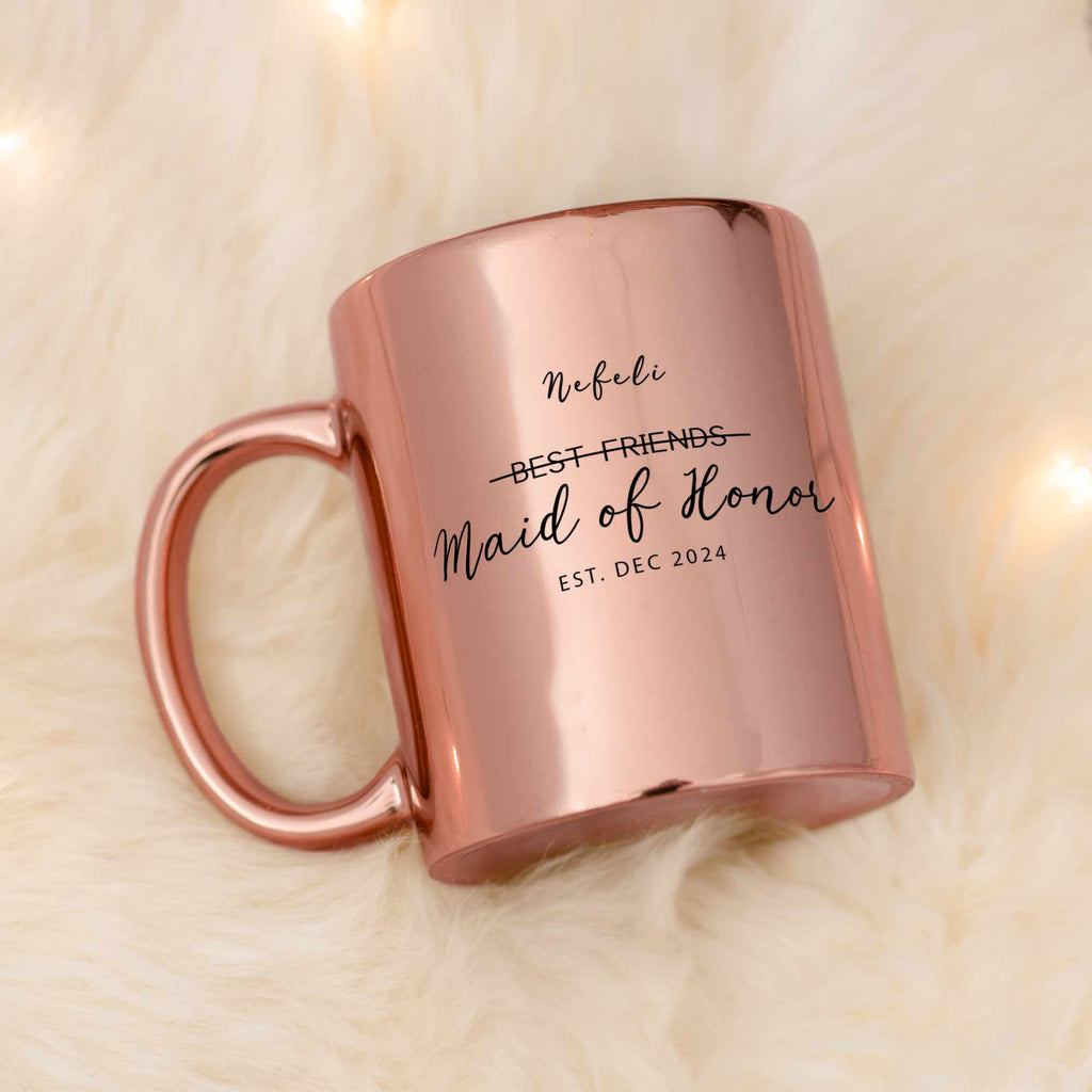 Maid Of Honor - Mirror Mug - GOTShirts