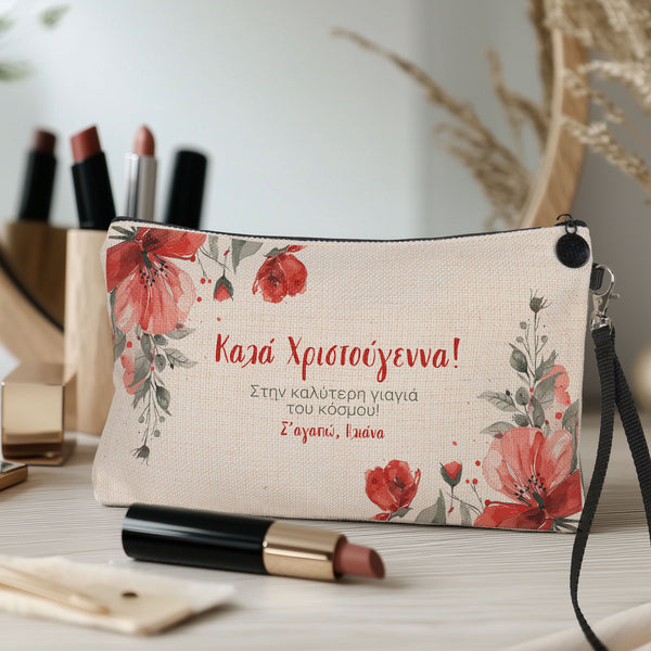 Merry Christmas To The Best Grandma - Makeup Bag Gift Box - GOTShirts