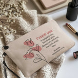 Pink Flowers Grandma - Makeup Bag Gift Box - GOTShirts