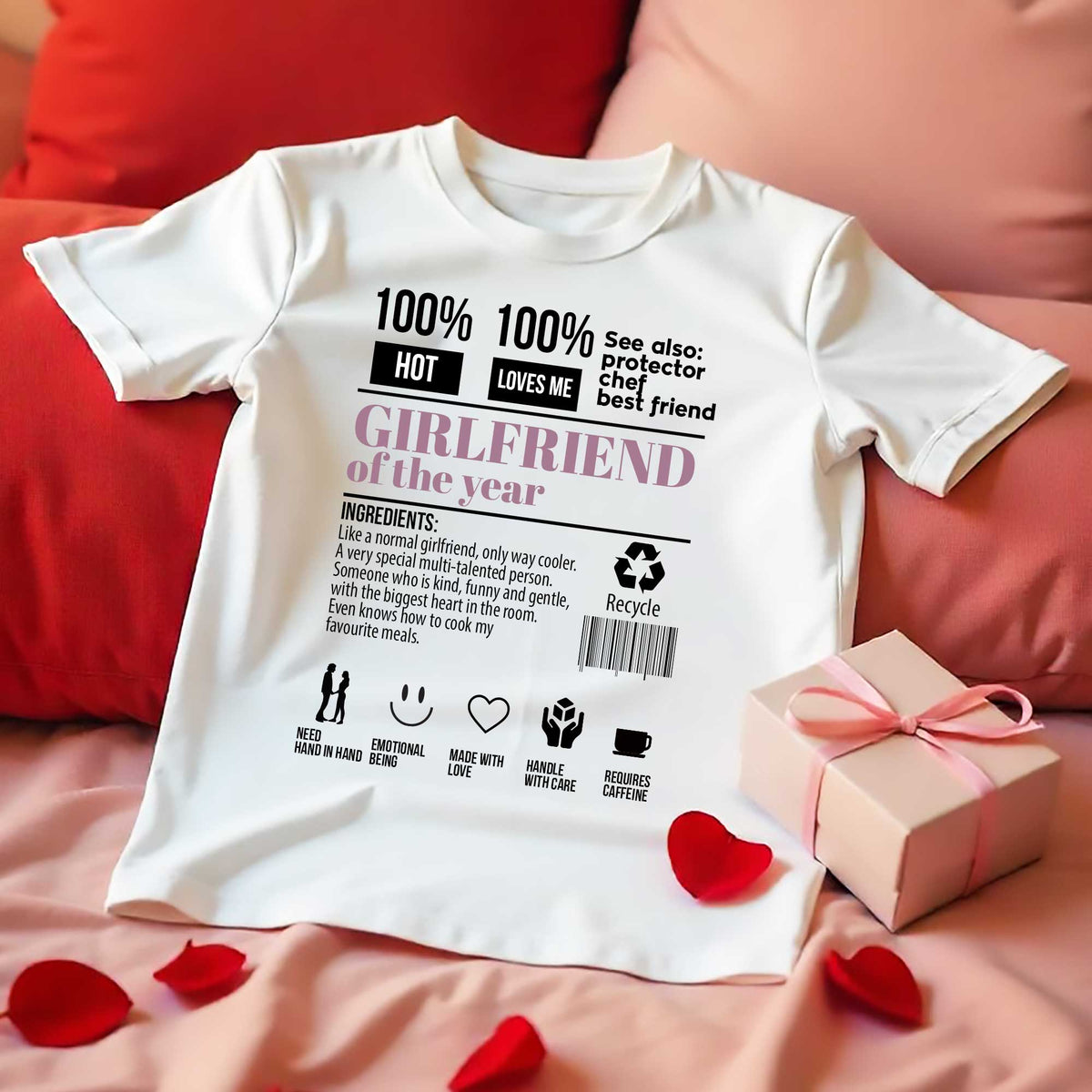 Girlfriend Of The Year - T-Shirt - GOTShirts