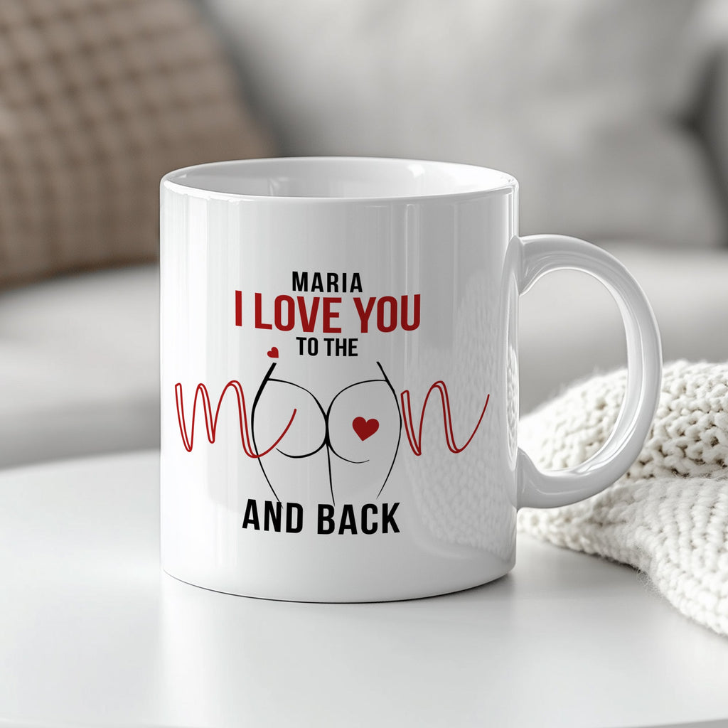 To The Moon And Back - Ceramic Mug 330ml - GOTShirts