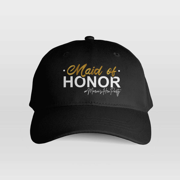 Maid Of Honor Gold - Cap - GOTShirts