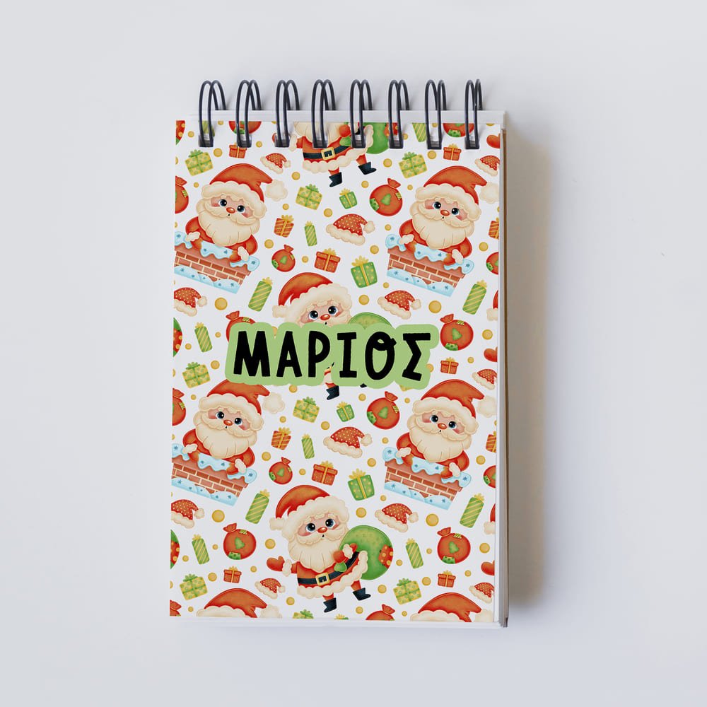 Santa Claus - Notebook A6 - GOTShirts