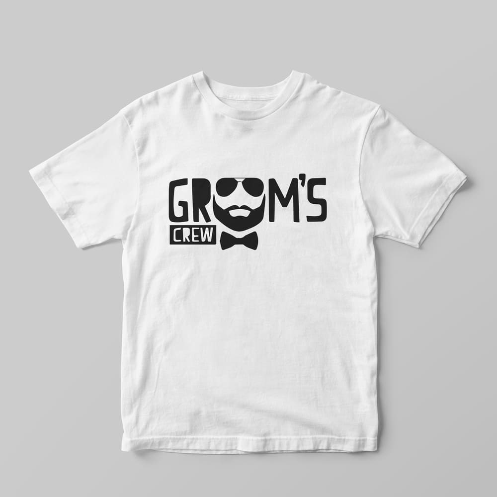 Groom's Crew B T-Shirt
