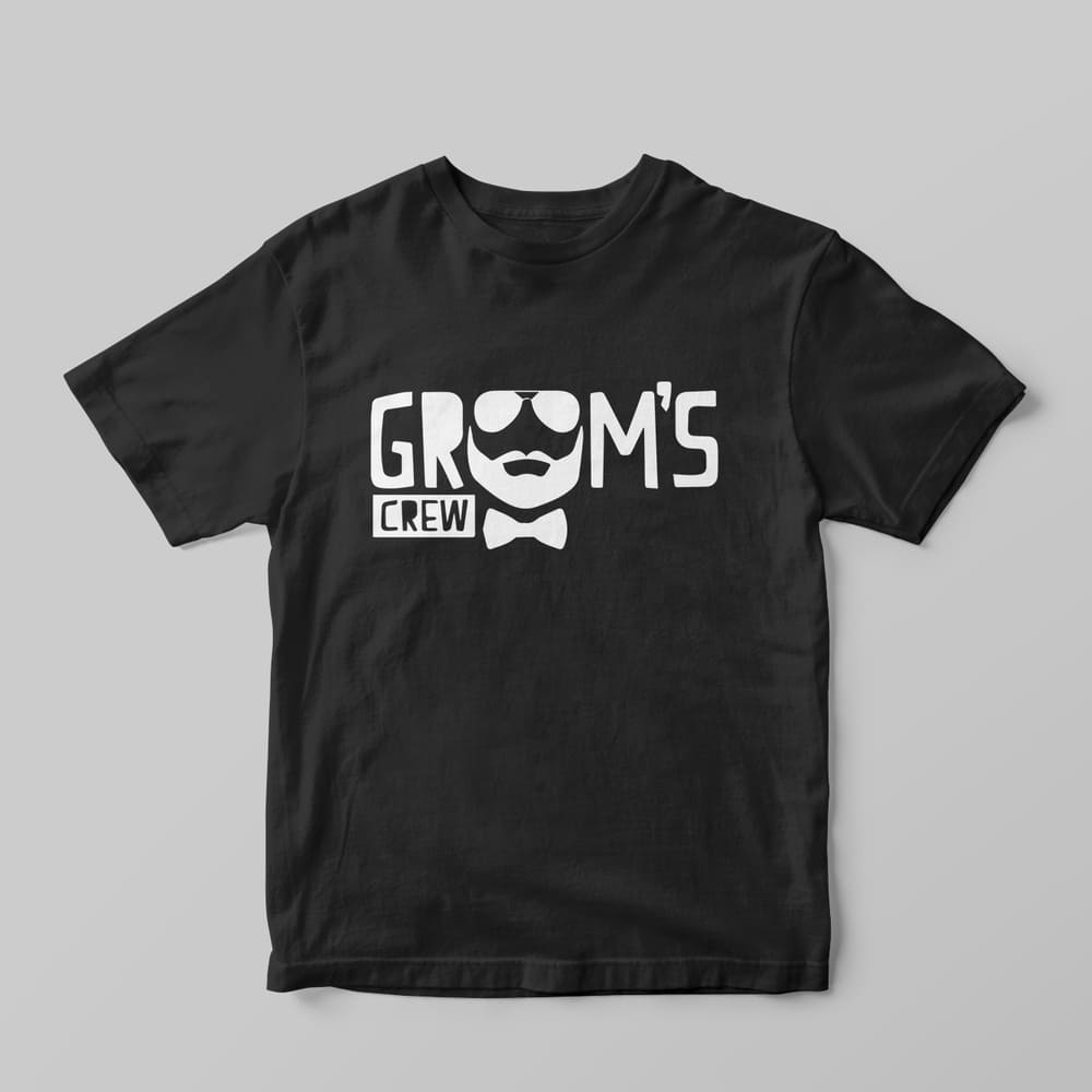 Groom's Crew B T-Shirt