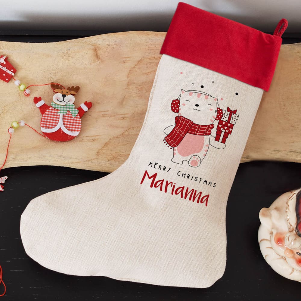 Christmas Boot Cat - GOTShirts