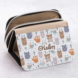 Cute Animals Pattern - Kid's Jean Wallet - GOTShirts