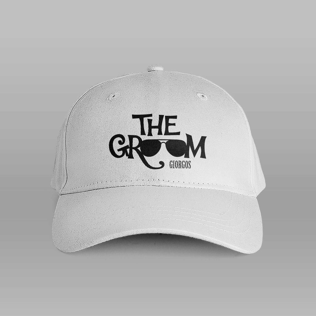 The Groom Glasses Design - Cap
