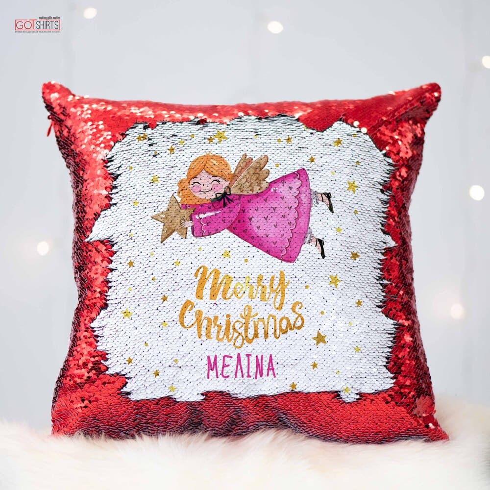 Merry Christmas Angel Magic Pillow - GOTShirts