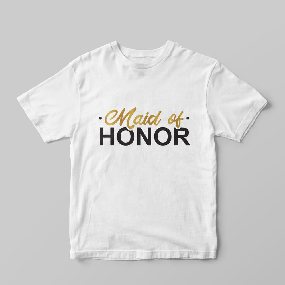Maid Of Honor A T-Shirt