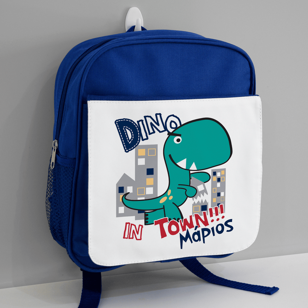 Dino In Town - Kindergarten Bag - GOTShirts