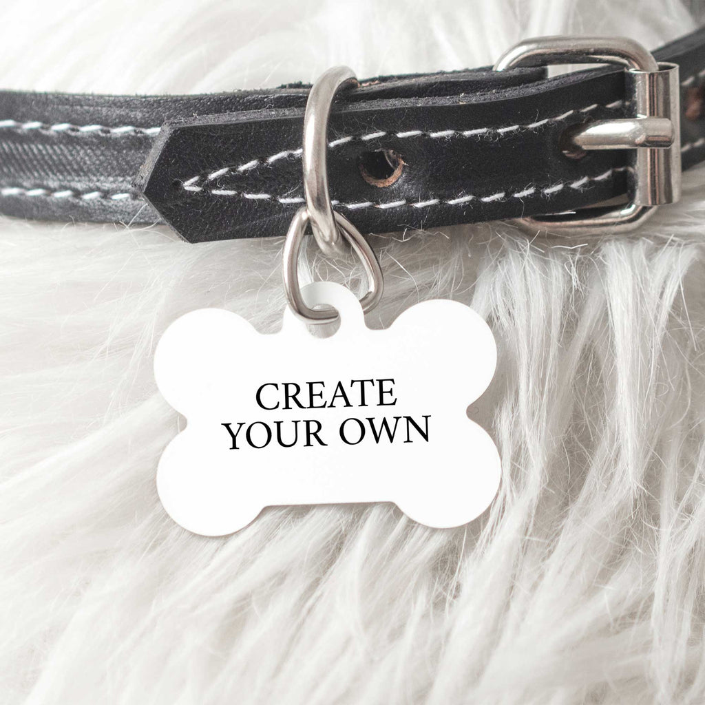Metallic Bone Pet Tag - GOTShirts