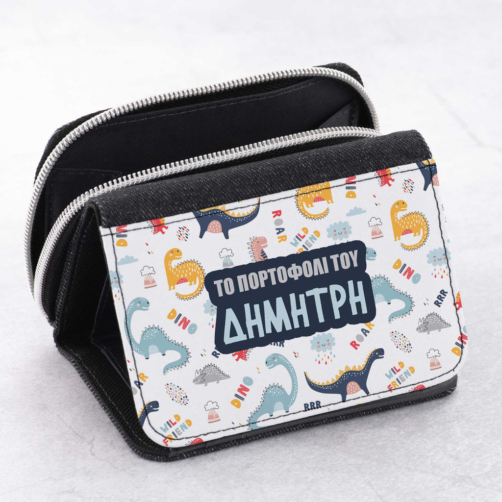 Dinosaurs - Kid's Jean Wallet - GOTShirts