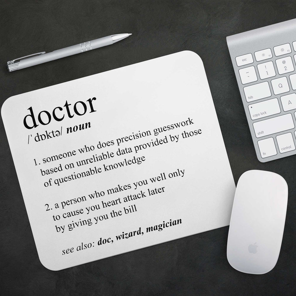 Doctor Definition - Mousepad
