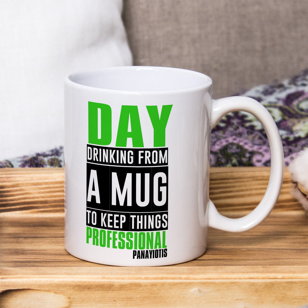 Day Drinking - Ceramic Mug 330ml - GOTShirts