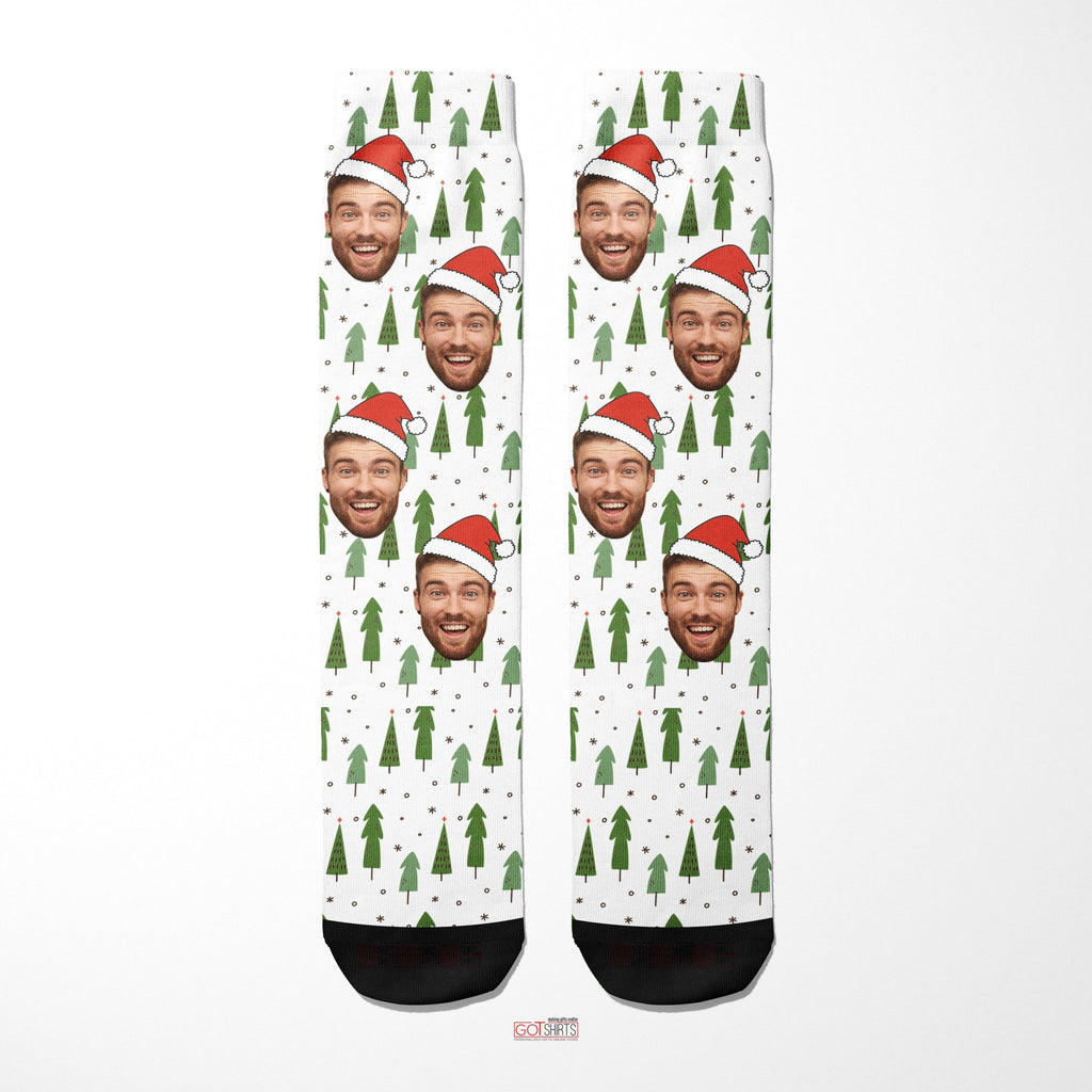 Christmas Trees Pattern - Socks - GOTShirts