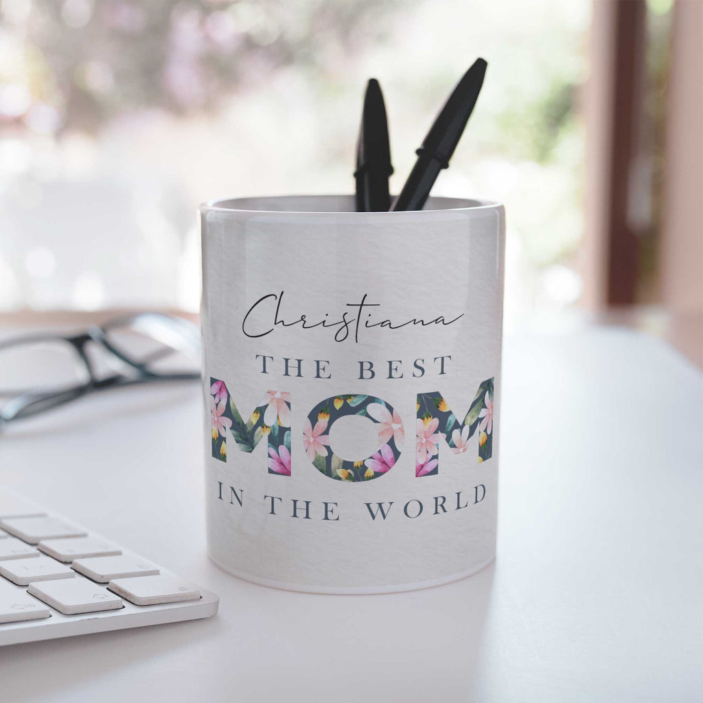 The Best Mom In The World - Ceramic Pencil Holder - GOTShirts