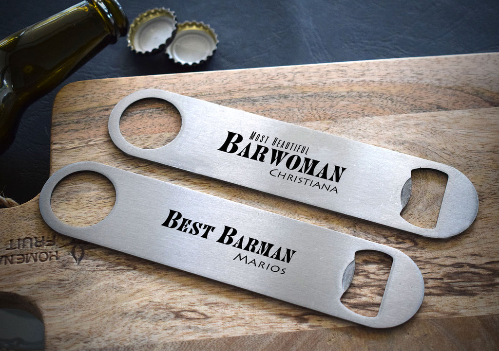 Stainless Steel Bottle Opener-GOTShirts - Personalized Gifts
