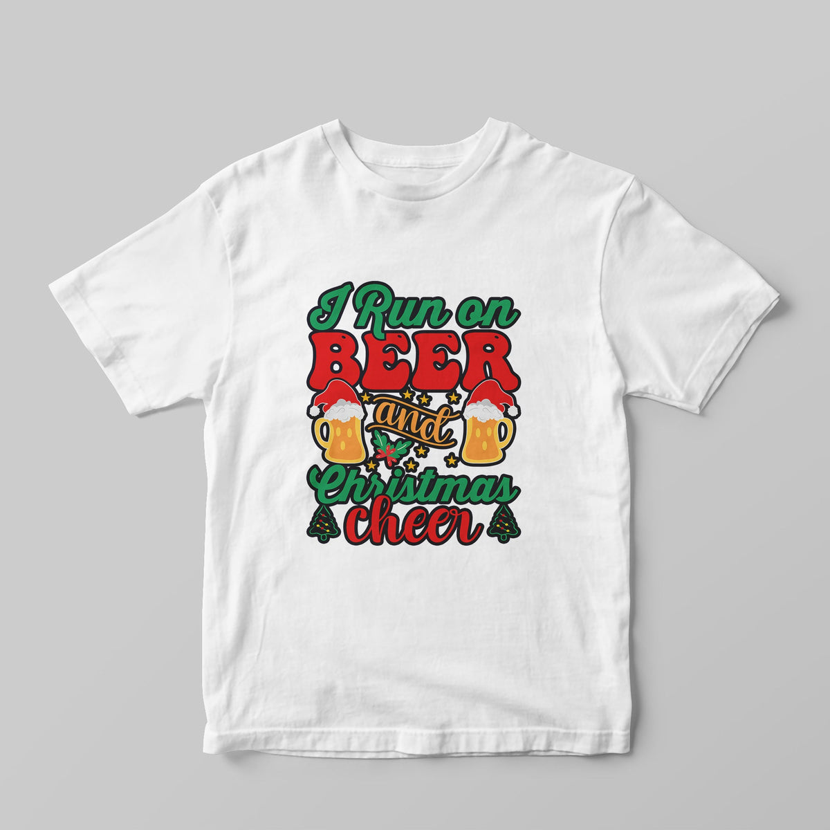 I Run On Beer - Regular Fit T-shirt - GOTShirts