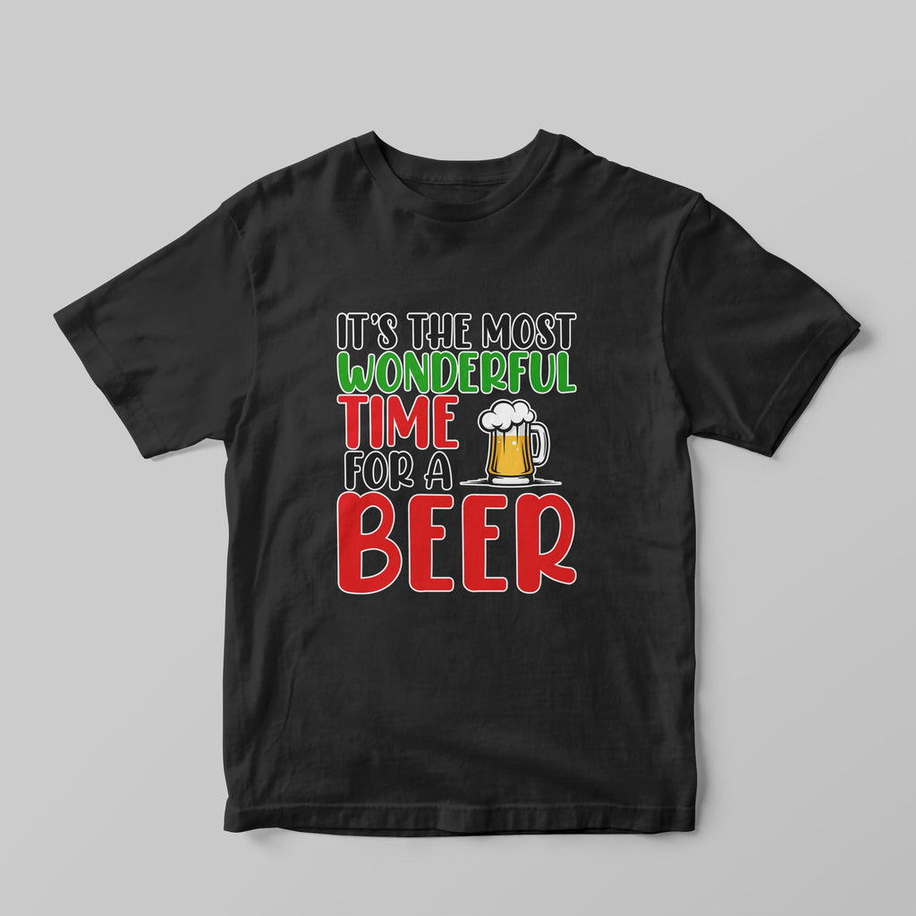 Most Wonderful Time For A Beer - Regular Fit T-shirt - GOTShirts