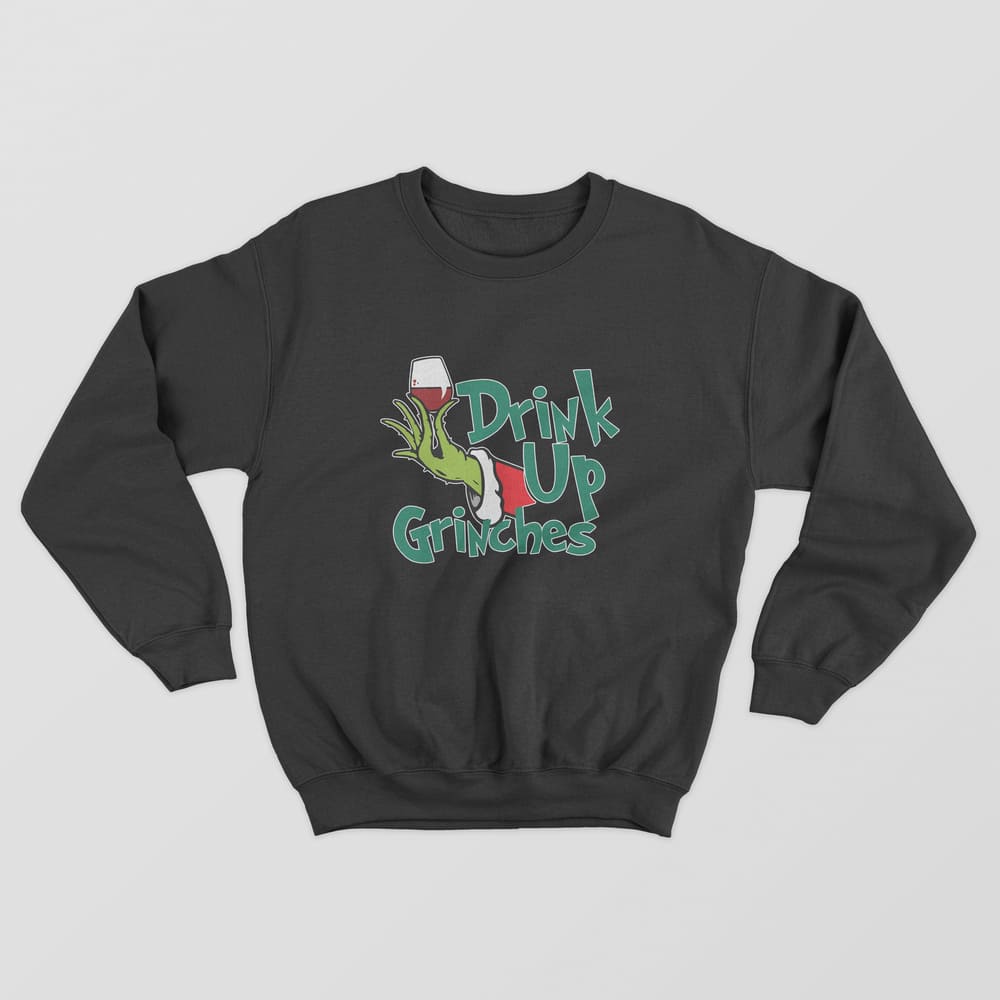 Φούτερ "Drink Up Grinches"