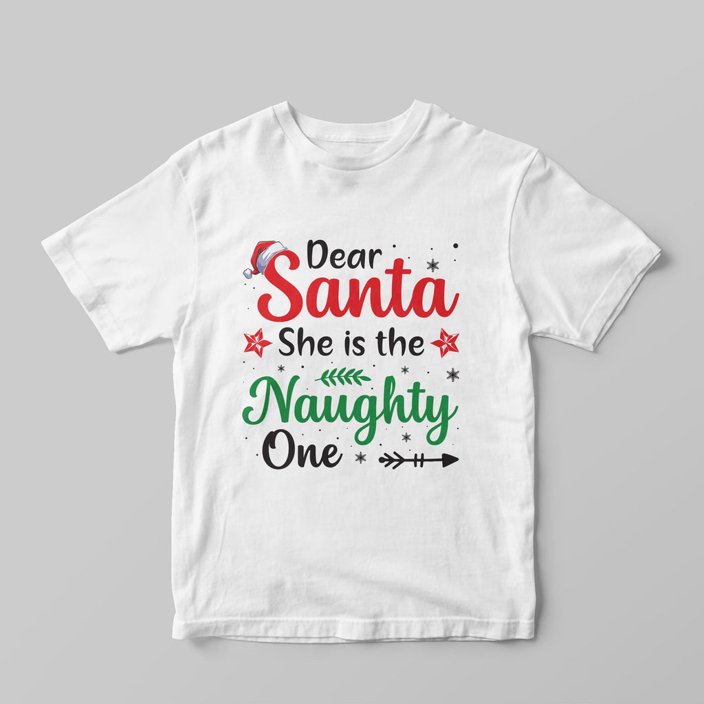 She Is The Naughty One - Regular Fit T-shirt - GOTShirts