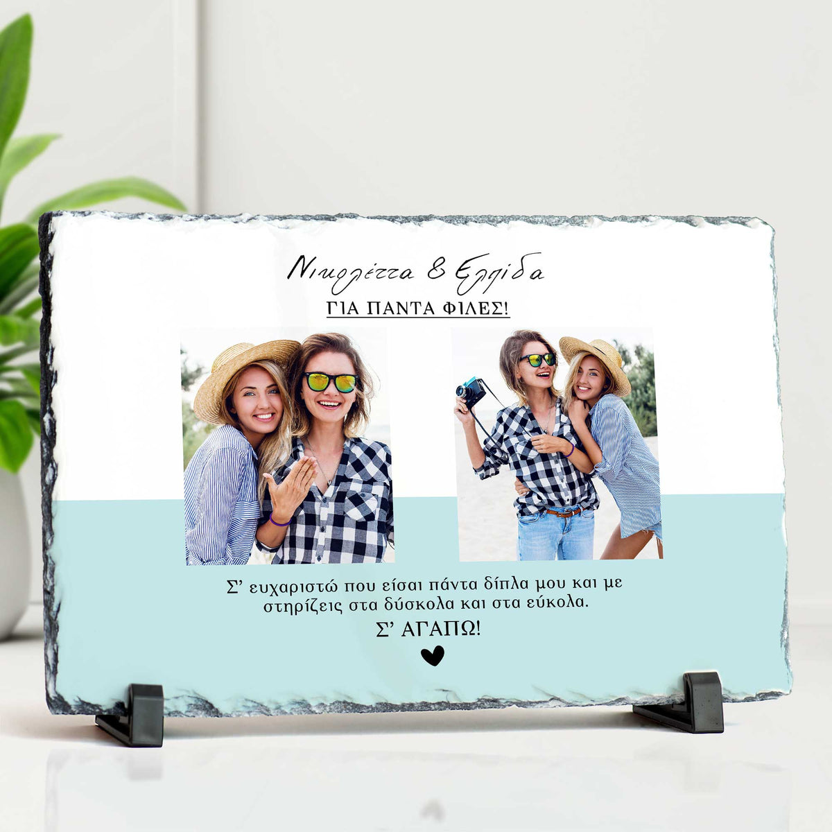 Friends Forever - Rock Photo Slate - GOTShirts