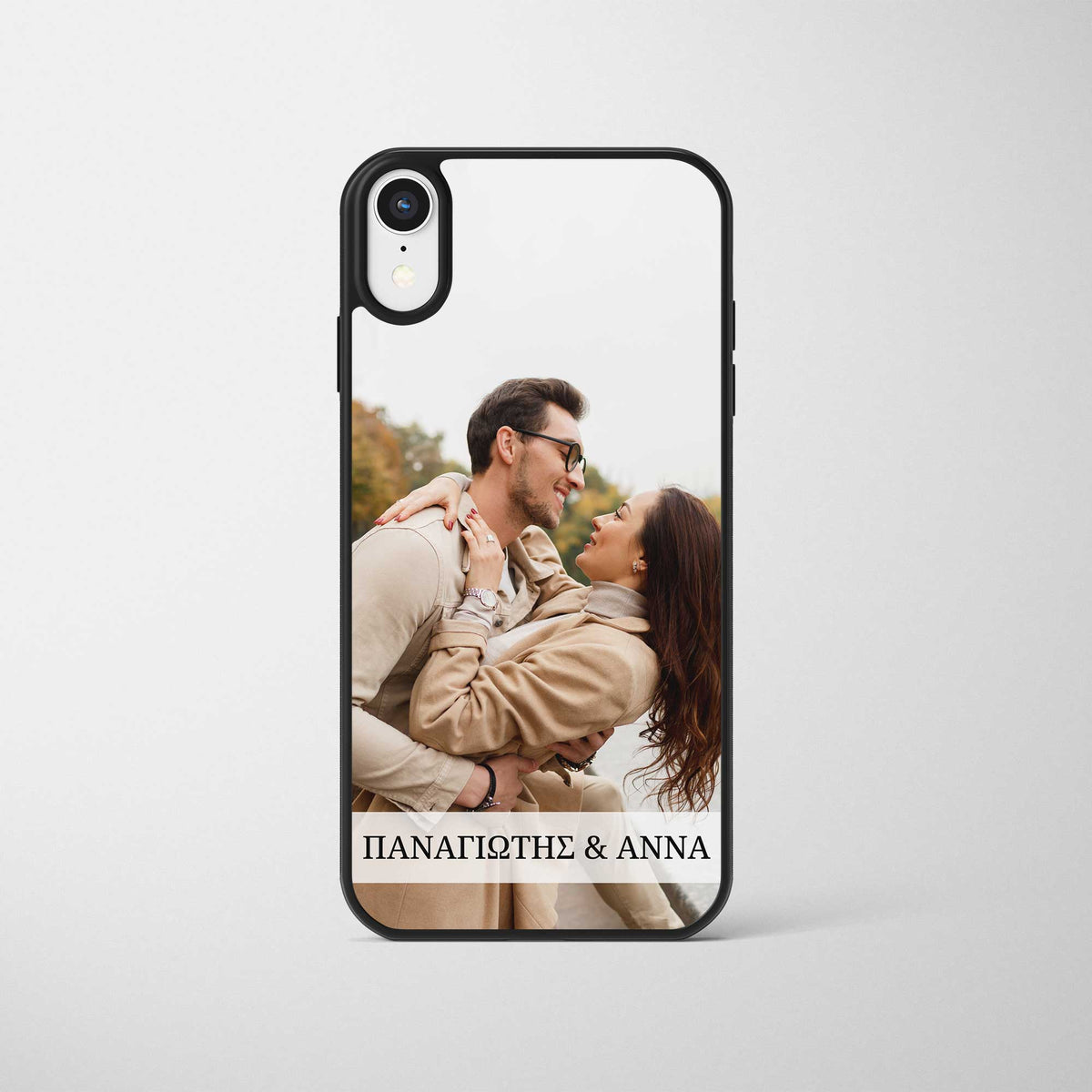 Photo & Couple Names - Phone Case - GOTShirts